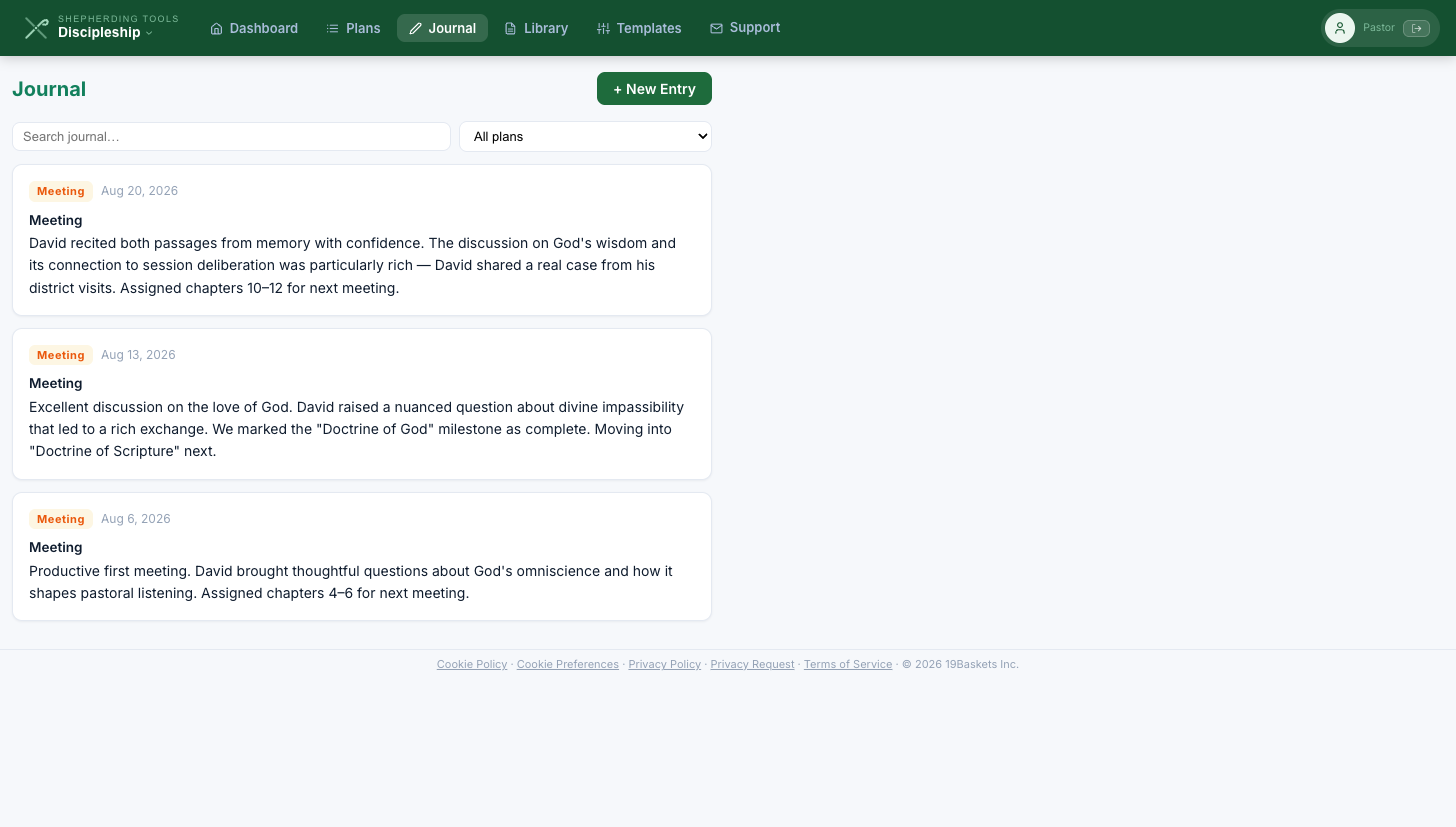 The Journal feed