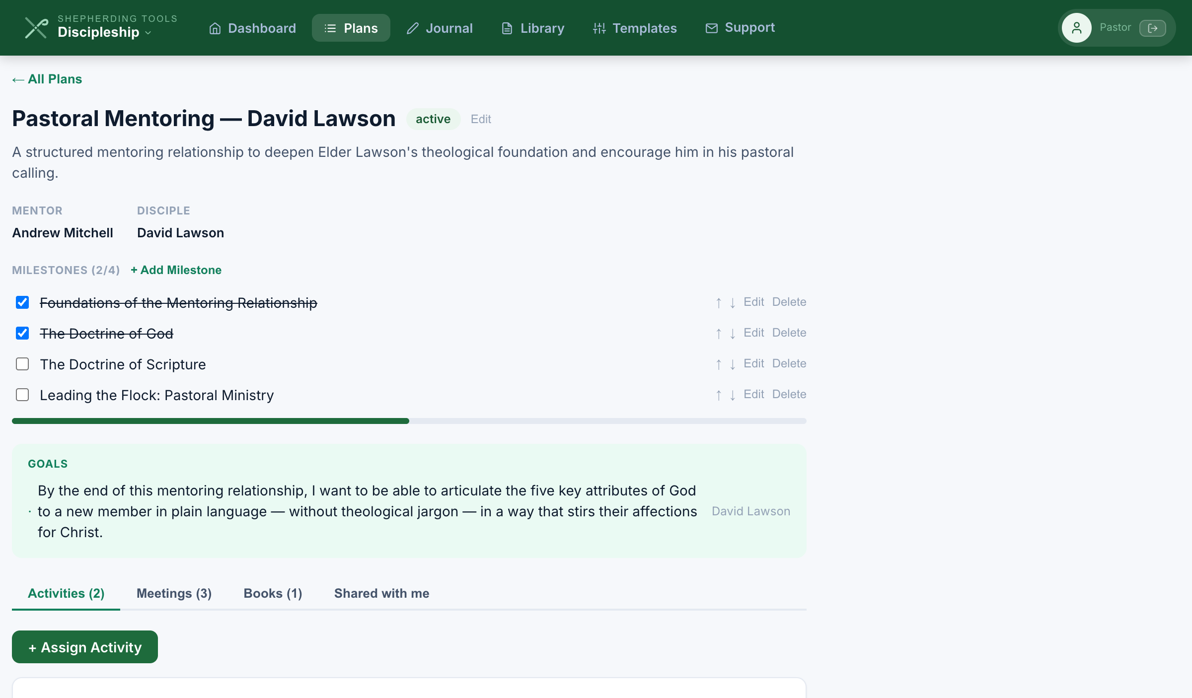 Shepherding Discipleship screenshot